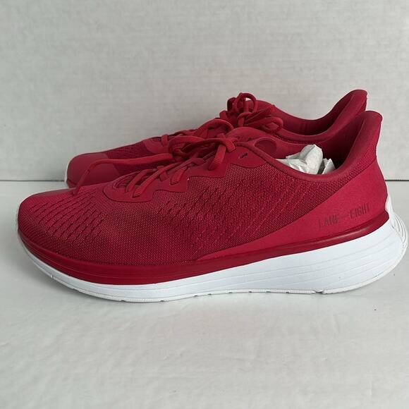 Lane Eight Men’s Relay Trainer Shoes Size 9 Unisex Hibiscus Sneakers Athletic